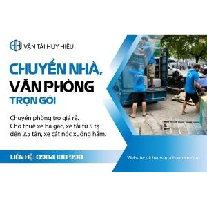 Chuyển nhà, chuyển văn phòng trọn gói uy tín hàng đầu tại Hà Nội